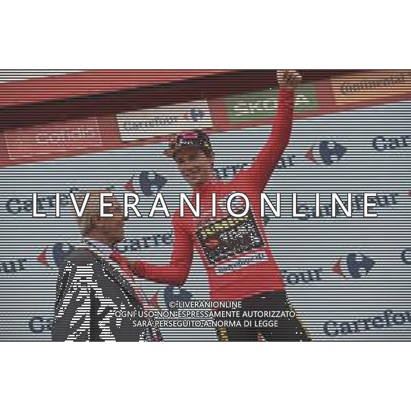 13-09-2019 Vuelta A Espana; Tappa 19 Avila - Toledo; 2019, Jumbo - Visma; Roglic, Primoz; Bahamontes, Federico; Toledo; ©SIROTTI / AGENZIA ALDO LIVERANI SAS