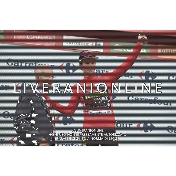 13-09-2019 Vuelta A Espana; Tappa 19 Avila - Toledo; 2019, Jumbo - Visma; Roglic, Primoz; Bahamontes, Federico; Toledo; ©SIROTTI / AGENZIA ALDO LIVERANI SAS