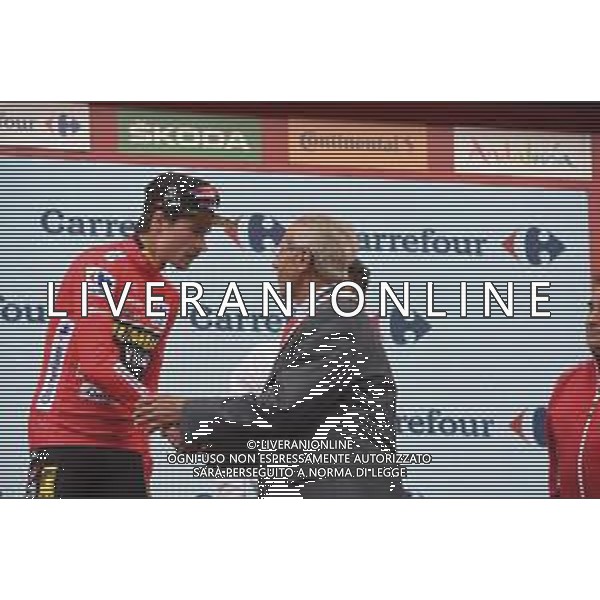 13-09-2019 Vuelta A Espana; Tappa 19 Avila - Toledo; 2019, Jumbo - Visma; Roglic, Primoz; Bahamontes, Federico; Toledo; ©SIROTTI / AGENZIA ALDO LIVERANI SAS