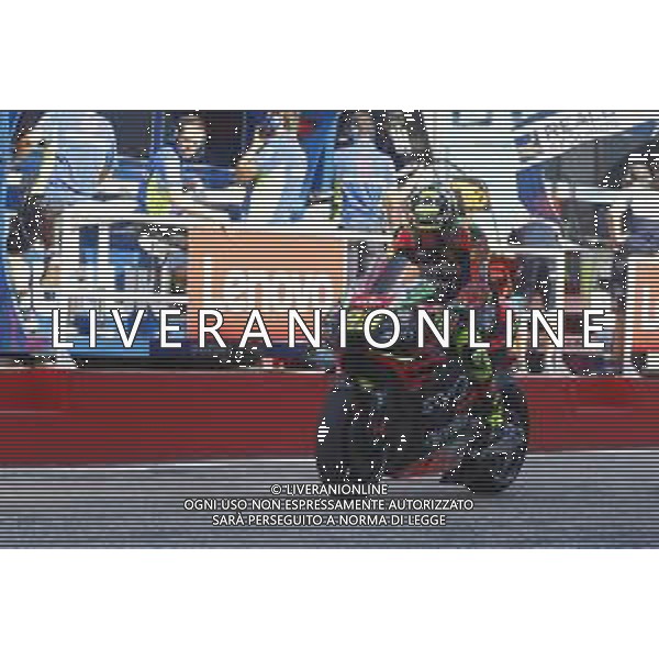 MotoGP 13/09/2019 - Gran Premio OCTO di San Marino e della Riviera di Rimini al Misano World Circuit Marco Simoncelli. nella foto: Andrea Iannone (TEAM GRESINI APRILIA RACING) ©Claudio Zamagni/Agenzia Aldo Liverani s.a.s. Andrea Iannone (TEAM GRESINI APRILIA RACING) during Gran Prix OCTO of San Marino and Rimini at Misano World Circuit Marco Simoncelli 13 september 2019. photo credit by Claudio Zamagni/Aldo Liverani Photo Agency / AGENZIA ALDO LIVERANI SAS