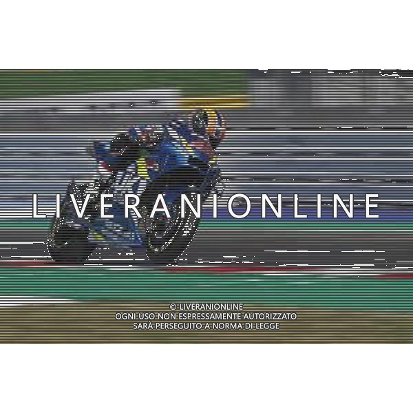 MotoGP 13/09/2019 - Gran Premio OCTO di San Marino e della Riviera di Rimini al Misano World Circuit Marco Simoncelli. nella foto: Alex Rins (TEAM SUZUKI ECSTAR) ©Claudio Zamagni/Agenzia Aldo Liverani s.a.s. Alex Rins (TEAM SUZUKI ECSTAR) during Gran Prix OCTO of San Marino and Rimini at Misano World Circuit Marco Simoncelli 13 september 2019. photo credit by Claudio Zamagni/Aldo Liverani Photo Agency / AGENZIA ALDO LIVERANI SAS