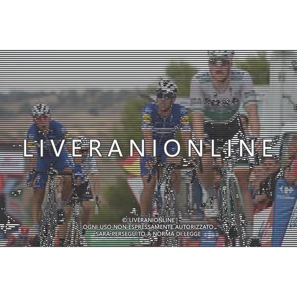 13-09-2019 Vuelta A Espana; Tappa 19 Avila - Toledo; 2019, Deceunick - Quickstep; Stybar, Zdenek; Gilbert, Philippe; Toledo; ©SIROTTI / AGENZIA ALDO LIVERANI SAS