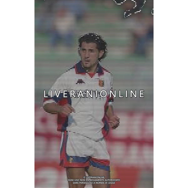 20-09-1998 MONZA-CAMPIONATO DI CALCIO SERIE B MONZA GENOA 0-2 NELLA FOTO SEBASTIANO VECCHIOLA AG ALDO LIVERANI SAS