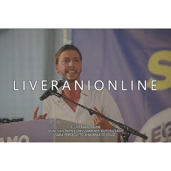 Matteo Salvini al raduno Lega Giovani a Pontida Raduno Nazionale Lega e Lega Giovani a Pontida (BG) 14.09.2019 Nella Foto: Flavio Gastaldi Ph.Soli-Ag. Aldo Liverani / AGENZIA ALDO LIVERANI SAS