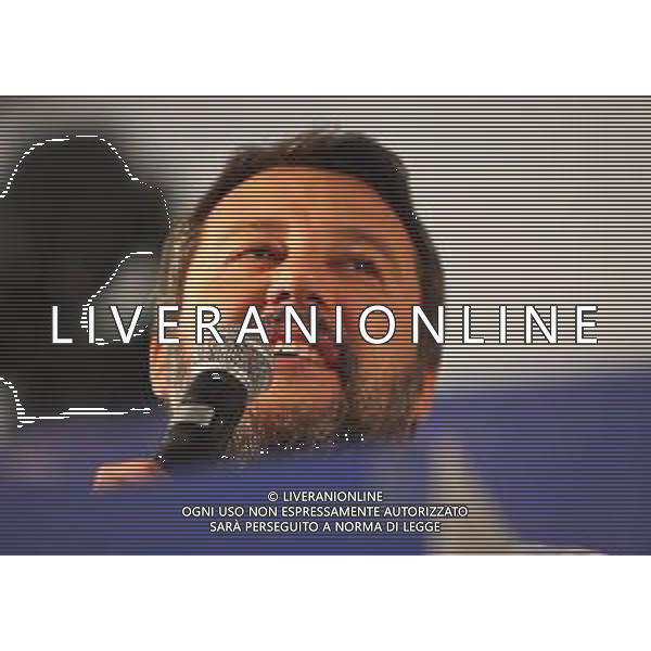 Matteo Salvini al raduno Lega Giovani a Pontida Raduno Nazionale Lega e Lega Giovani a Pontida (BG) 14.09.2019 Nella Foto: Matteo Salvini Ph.Soli-Ag. Aldo Liverani / AGENZIA ALDO LIVERANI SAS