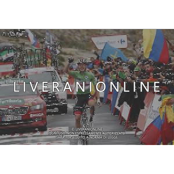 14-09-2019 Vuelta A Espana; Tappa 20 Arenas De San Pedro - Plataforma De Gredos; 2019, Uae - Emirates; Pogacar, Tadej; Plataforma De Gredos; ©SIROTTI / AGENZIA ALDO LIVERANI SAS