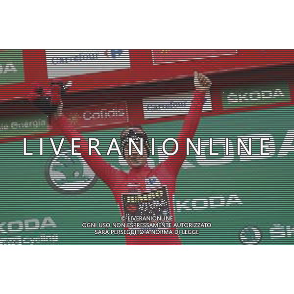 14-09-2019 Vuelta A Espana; Tappa 20 Arenas De San Pedro - Plataforma De Gredos; 2019, Uae - Emirates; Roglic, Primoz; Plataforma De Gredos; ©SIROTTI / AGENZIA ALDO LIVERANI SAS