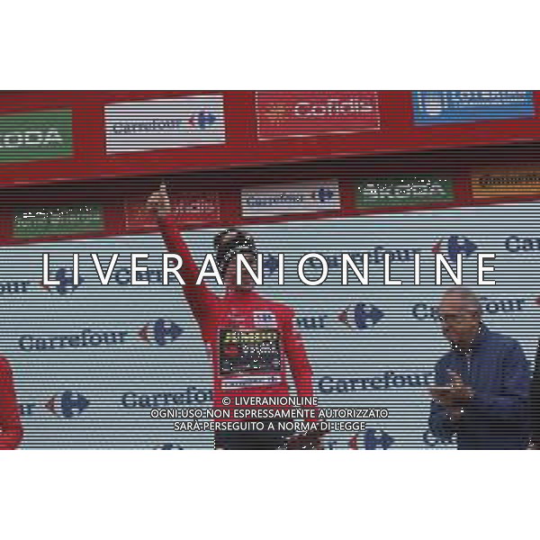 14-09-2019 Vuelta A Espana; Tappa 20 Arenas De San Pedro - Plataforma De Gredos; 2019, Uae - Emirates; Roglic, Primoz; Plataforma De Gredos; ©SIROTTI / AGENZIA ALDO LIVERANI SAS