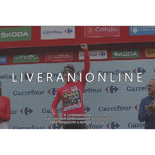 14-09-2019 Vuelta A Espana; Tappa 20 Arenas De San Pedro - Plataforma De Gredos; 2019, Uae - Emirates; Roglic, Primoz; Plataforma De Gredos; ©SIROTTI / AGENZIA ALDO LIVERANI SAS