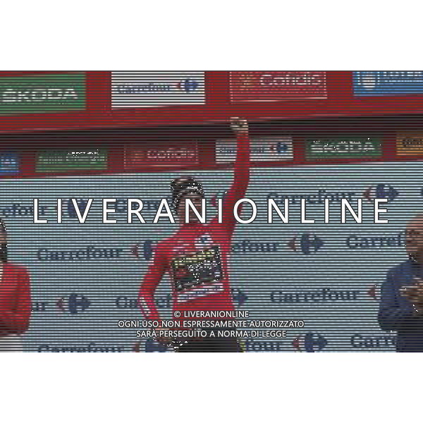 14-09-2019 Vuelta A Espana; Tappa 20 Arenas De San Pedro - Plataforma De Gredos; 2019, Uae - Emirates; Roglic, Primoz; Plataforma De Gredos; ©SIROTTI / AGENZIA ALDO LIVERANI SAS