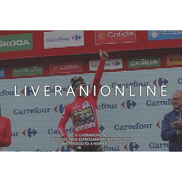 14-09-2019 Vuelta A Espana; Tappa 20 Arenas De San Pedro - Plataforma De Gredos; 2019, Uae - Emirates; Roglic, Primoz; Plataforma De Gredos; ©SIROTTI / AGENZIA ALDO LIVERANI SAS