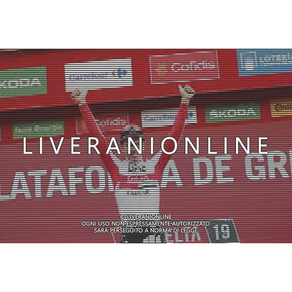 14-09-2019 Vuelta A Espana; Tappa 20 Arenas De San Pedro - Plataforma De Gredos; 2019, Uae - Emirates; Pogacar, Tadej; Plataforma De Gredos; ©SIROTTI / AGENZIA ALDO LIVERANI SAS