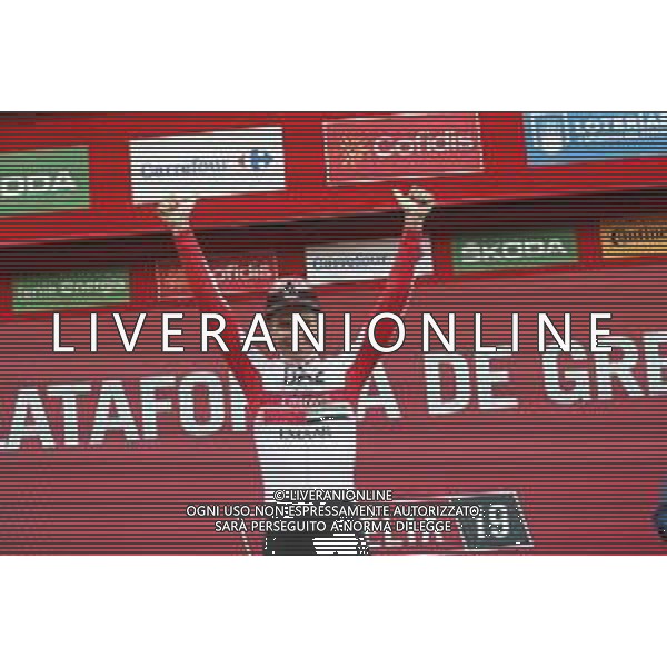 14-09-2019 Vuelta A Espana; Tappa 20 Arenas De San Pedro - Plataforma De Gredos; 2019, Uae - Emirates; Pogacar, Tadej; Plataforma De Gredos; ©SIROTTI / AGENZIA ALDO LIVERANI SAS