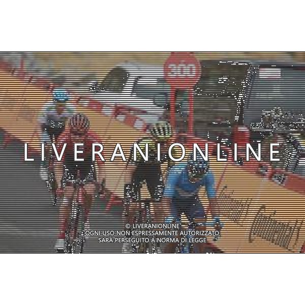 14-09-2019 Vuelta A Espana; Tappa 20 Arenas De San Pedro - Plataforma De Gredos; 2019, Mitchelton - Scott; 2019, Sunweb; Nieve, Iturralde Mikel; Kelderman, Wilko; Plataforma De Gredos; ©SIROTTI / AGENZIA ALDO LIVERANI SAS