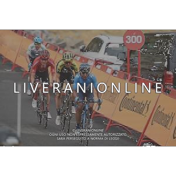 14-09-2019 Vuelta A Espana; Tappa 20 Arenas De San Pedro - Plataforma De Gredos; 2019, Movistar; Quintana Rojas Nairo, Alexander; Plataforma De Gredos; ©SIROTTI / AGENZIA ALDO LIVERANI SAS