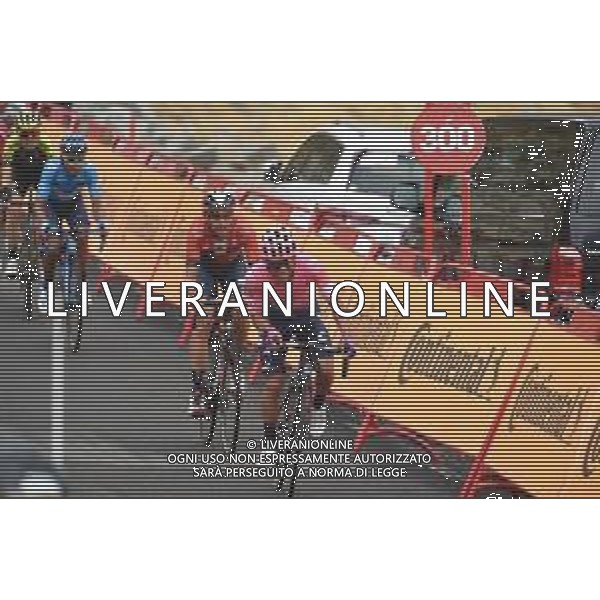 14-09-2019 Vuelta A Espana; Tappa 20 Arenas De San Pedro - Plataforma De Gredos; 2019, Ef Education - First; Higuita, Sergio; Plataforma De Gredos; ©SIROTTI / AGENZIA ALDO LIVERANI SAS