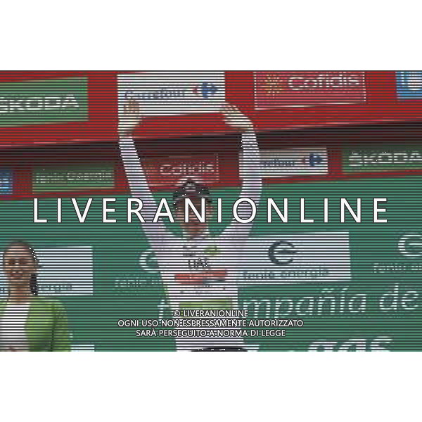 14-09-2019 Vuelta A Espana; Tappa 20 Arenas De San Pedro - Plataforma De Gredos; 2019, Uae - Emirates; Pogacar, Tadej; Plataforma De Gredos; ©SIROTTI / AGENZIA ALDO LIVERANI SAS