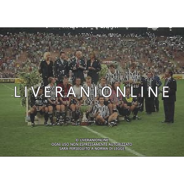 1998-1999 MILANO- TROFEO LUIGI BERLUSCONI MILAN JUVENTUS NELLA FOTO LA JUVENTUS VINCE LA COPPA LUIGI BERLUSCONI AG ALDO LIVERANI SAS