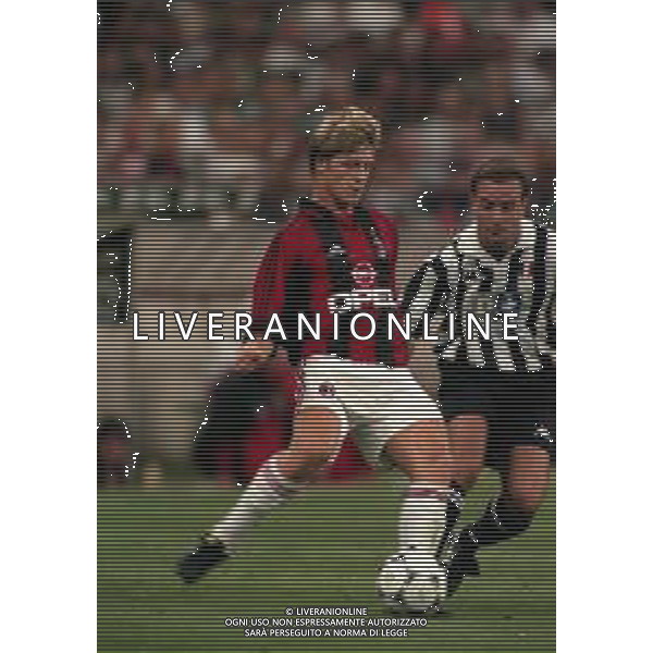 1998-1999 MILANO- TROFEO LUIGI BERLUSCONI MILAN JUVENTUS NELLA FOTO THOMAS HELVEG AG ALDO LIVERANI SAS