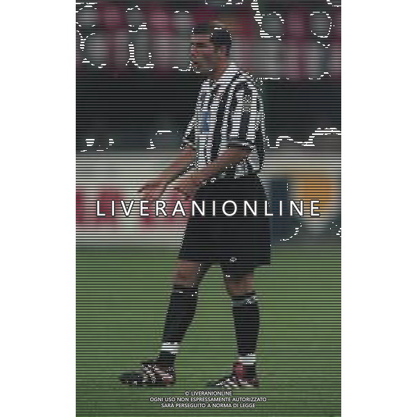 1998-1999 MILANO- TROFEO LUIGI BERLUSCONI MILAN JUVENTUS NELLA FOTO ZINEDINE ZIDANE AG ALDO LIVERANI SAS
