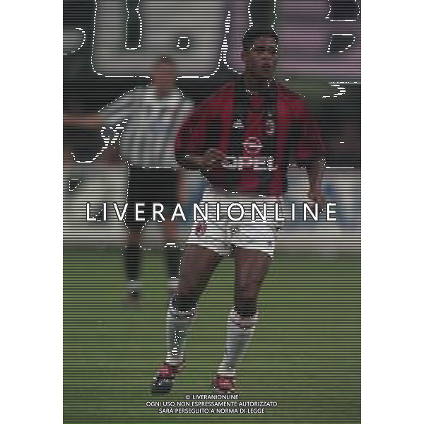 1998-1999 MILANO- TROFEO LUIGI BERLUSCONI MILAN JUVENTUS NELLA FOTO PATRICK KLUIVERT AG ALDO LIVERANI SAS