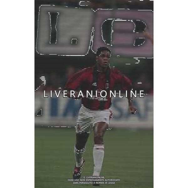 1998-1999 MILANO- TROFEO LUIGI BERLUSCONI MILAN JUVENTUS NELLA FOTO PATRICK KLUIVERT AG ALDO LIVERANI SAS