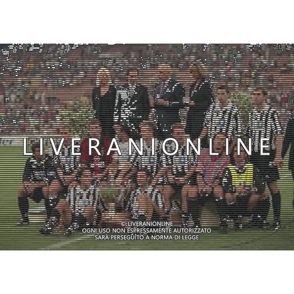 1998-1999 MILANO- TROFEO LUIGI BERLUSCONI MILAN JUVENTUS NELLA FOTO LA JUVENTUS VINCE IL TROFEO LUIGI BERLUSCONI AG ALDO LIVERANI SAS