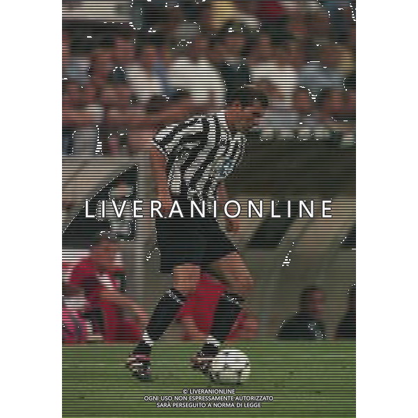 1998-1999 MILANO- TROFEO LUIGI BERLUSCONI MILAN JUVENTUS NELLA FOTO ZINEDINE ZIDANE AG ALDO LIVERANI SAS