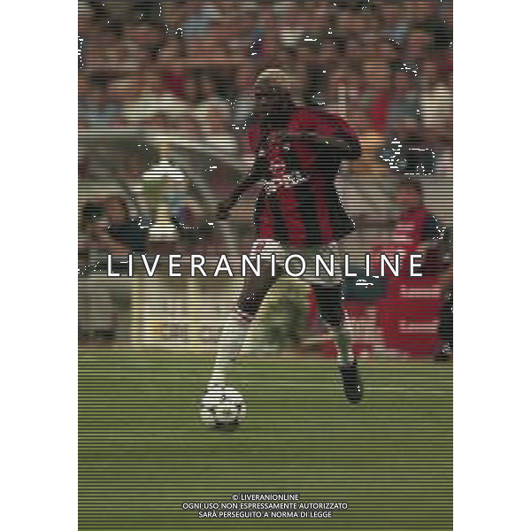 1998-1999 MILANO- TROFEO LUIGI BERLUSCONI MILAN JUVENTUS NELLA FOTO IBRAHIM BA AG ALDO LIVERANI SAS