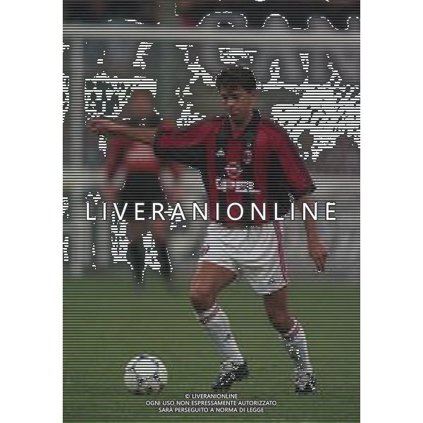 1998-1999 MILANO- TROFEO LUIGI BERLUSCONI MILAN JUVENTUS NELLA FOTO ALESSANDRO COSTACURTA AG ALDO LIVERANI SAS
