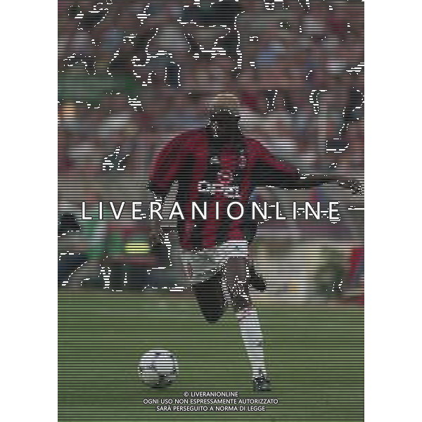 1998-1999 MILANO- TROFEO LUIGI BERLUSCONI MILAN JUVENTUS NELLA FOTO IBRAHIM BA AG ALDO LIVERANI SAS