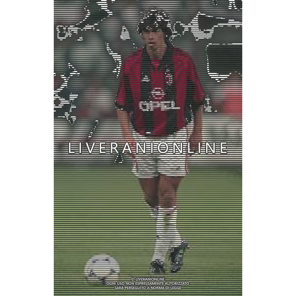 1998-1999 MILANO- TROFEO LUIGI BERLUSCONI MILAN JUVENTUS NELLA FOTO DEMETRIO ALBERTINI AG ALDO LIVERANI SAS