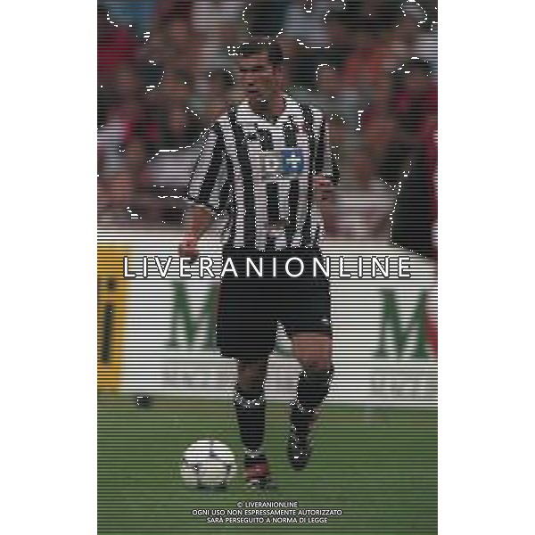 1998-1999 MILANO- TROFEO LUIGI BERLUSCONI MILAN JUVENTUS NELLA FOTO ZINEDINE ZIDANE AG ALDO LIVERANI SAS