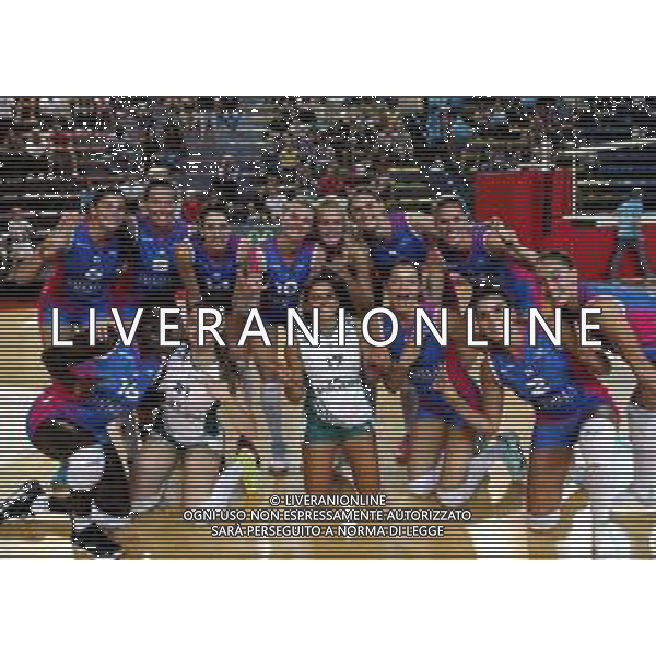 IMOLA 14 09 2019 DIFFUSIONE SPORT1∞TORNEO MC DONALD\'S IMOLA FINALE SAUGELLA MONZA-LARDINI FILOTTRANO NELLA FOTO SAUGELLA MONZA VINCITRICE DEL 1∞TROFEO MCDONALD\'S - VOLLEY PALLAVOLO FEMMINILE ©SANNA / AGENZIA ALDO LIVERANI SAS