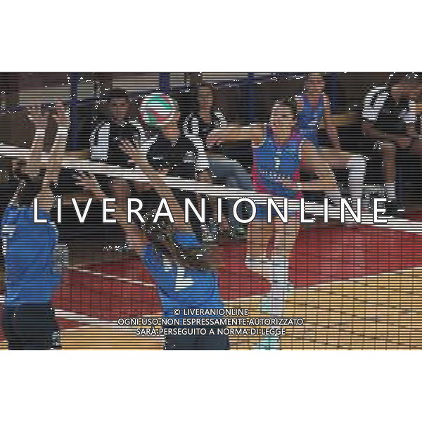 IMOLA 14 09 2019 DIFFUSIONE SPORT1∞TORNEO MC DONALD\'S IMOLA FINALE SAUGELLA MONZA-LARDINI FILOTTRANO NELLA FOTO SERENA ORTOLANI SAUGELLA MONZA IN AZIONE - VOLLEY PALLAVOLO FEMMINILE ©SANNA / AGENZIA ALDO LIVERANI SAS