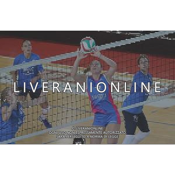 IMOLA 14 09 2019 DIFFUSIONE SPORT1∞TORNEO MC DONALD\'S IMOLA FINALE SAUGELLA MONZA-LARDINI FILOTTRANO NELLA FOTO DI IULIO ISABELLA SAUGELLA MONZA - VOLLEY PALLAVOLO FEMMINILE ©SANNA / AGENZIA ALDO LIVERANI SAS