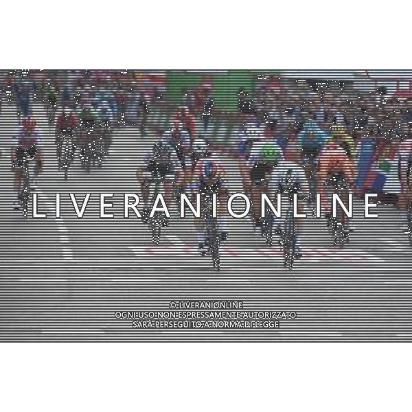 15-09-2019 Vuelta A Espana; Tappa 21 Fuenlabrada - Madrid; 2019, Deceunick - Quickstep; 2019, Bora - Hansgrohe; Jakobsen, Fabio; Bennett, Sam; Madrid; foto stefano sirotti-ag aldo liverani sas