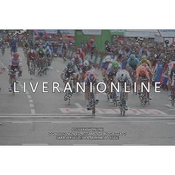 15-09-2019 Vuelta A Espana; Tappa 21 Fuenlabrada - Madrid; 2019, Deceunick - Quickstep; 2019, Bora - Hansgrohe; Jakobsen, Fabio; Bennett, Sam; Madrid; foto stefano sirotti-ag aldo liverani sas