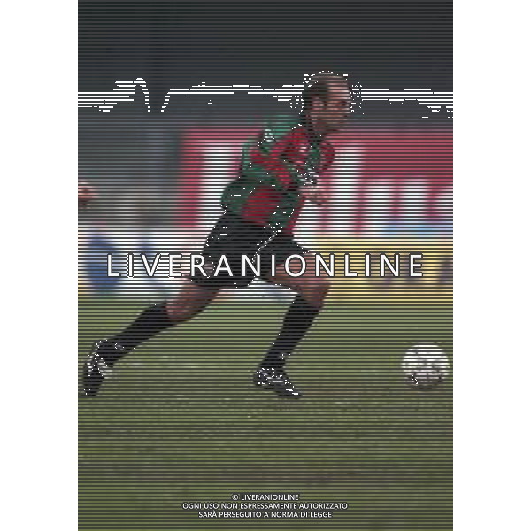 04-02-2001 VERONA-CAMPIONATO DI CALCIO SERIE B CHIEVO VERONA -TERNANA 2-1 NELLA FOTO FRANCESCO DELL\'ANNO AG ALDO LIVERANI SAS