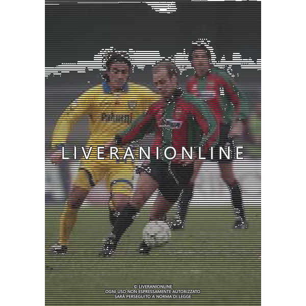 04-02-2001 VERONA-CAMPIONATO DI CALCIO SERIE B CHIEVO VERONA -TERNANA 2-1 NELLA FOTO FRANCESCO DELL\'ANNO AG ALDO LIVERANI SAS