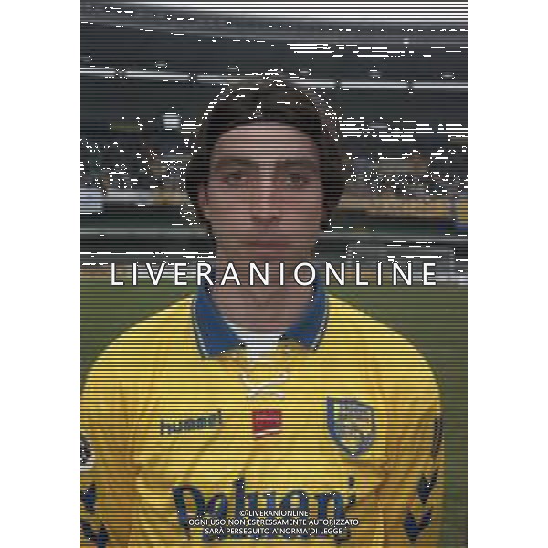 04-02-2001 VERONA-CAMPIONATO DI CALCIO SERIE B CHIEVO VERONA -TERNANA 2-1 NELLA FOTO LUIGI MARTINELLI AG ALDO LIVERANI SAS