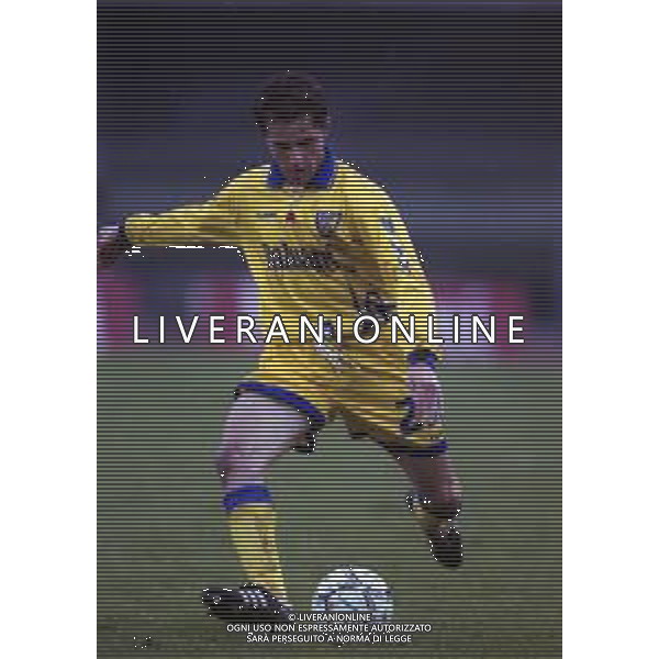 04-02-2001 VERONA-CAMPIONATO DI CALCIO SERIE B CHIEVO VERONA -TERNANA 2-1 NELLA FOTO SALVATORE LANNA AG ALDO LIVERANI SAS