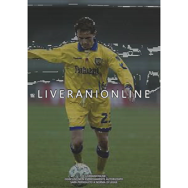 04-02-2001 VERONA-CAMPIONATO DI CALCIO SERIE B CHIEVO VERONA -TERNANA 2-1 NELLA FOTO SALVATORE LANNA AG ALDO LIVERANI SAS