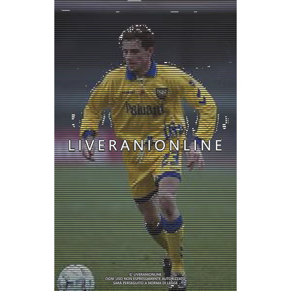 04-02-2001 VERONA-CAMPIONATO DI CALCIO SERIE B CHIEVO VERONA -TERNANA 2-1 NELLA FOTO SALVATORE LANNA AG ALDO LIVERANI SAS