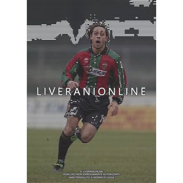 04-02-2001 VERONA-CAMPIONATO DI CALCIO SERIE B CHIEVO VERONA -TERNANA 2-1 NELLA FOTO MIRKO BENIN AG ALDO LIVERANI SAS