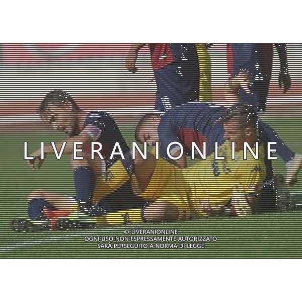 IMOLA 15 09 2019 IMOLESE CALCIO-MODENA 0-1 SERIE C NELLA FOTO ZARO GIOVANNI MODENA ,LORENZO CHECCHI E DARDAN VUTHAJ IMOLESE FOTO GIANNI SANNA-AG ALDO LIVERANI SAS