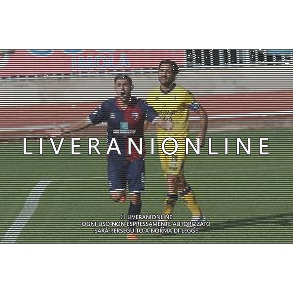 IMOLA 15 09 2019 IMOLESE CALCIO-MODENA 0-1 SERIE C NELLA FOTO DARDAN VUTHAJ IMOLESE DIETRO PERNA ARMANDO MODENA FOTO GIANNI SANNA-AG ALDO LIVERANI SAS