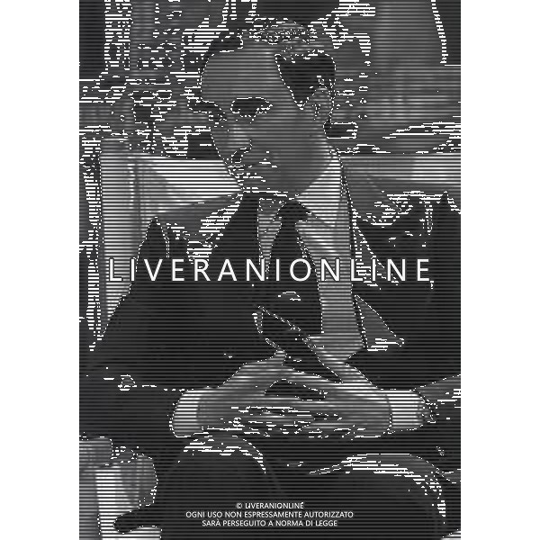 RETROSPETTIVA FRANCO CARRARO DIRIGENTE SPORTIVO 1984 NELLA FOTO FRANCO CARRARO ALLA TRASMISSIONE TELEVISIVA TEST AG ALDO LIVERANI SAS