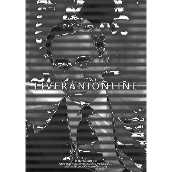 RETROSPETTIVA FRANCO CARRARO DIRIGENTE SPORTIVO 1984 NELLA FOTO FRANCO CARRARO ALLA TRASMISSIONE TELEVISIVA TEST AG ALDO LIVERANI SAS