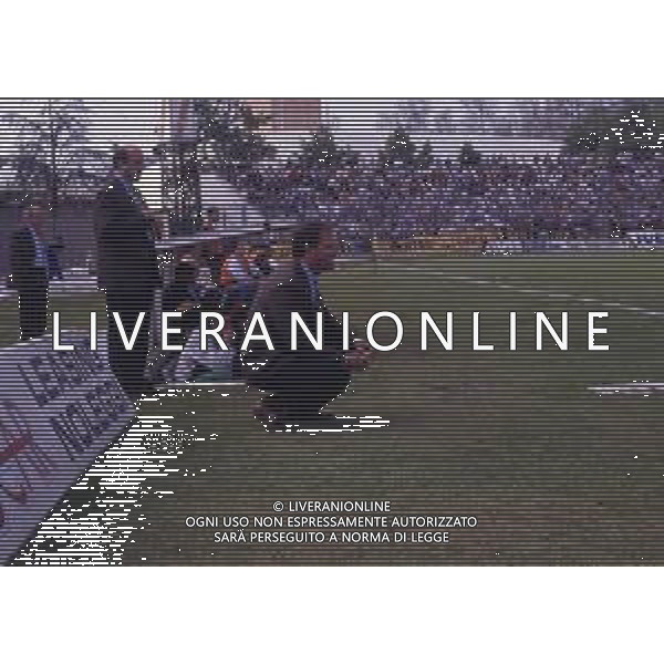 RETROSPETTIVA RENZO ULIVIERI ALLENATORE NELLA FOTO RENZO ULIVIERI ALLENATORE MODENA CALCIO AG ALDO LIVERANI SAS